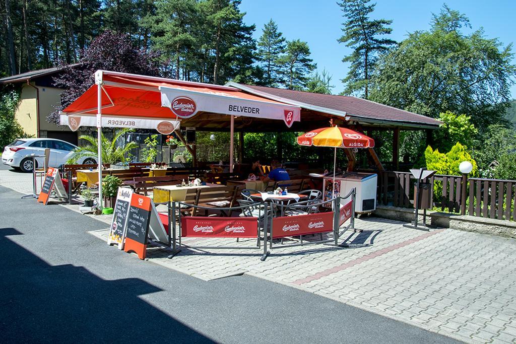 Hotel Garni Belveder Hřensko Buitenkant foto